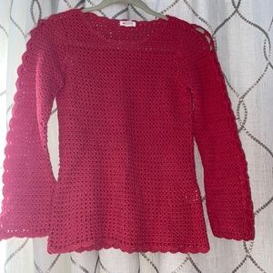 Pink/red sweater